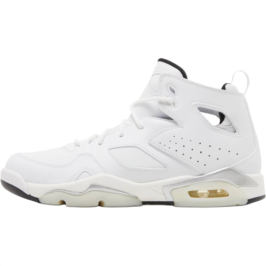 Jordan Jordan Flight Club 91 Mid top Children's Basketball Shoes White Teenagers