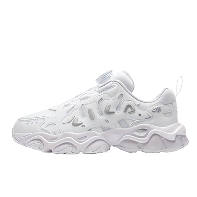 FILA KIDS Synthetic Leather, Textile Low top Kids' Running Shoes FILA White Teenagers