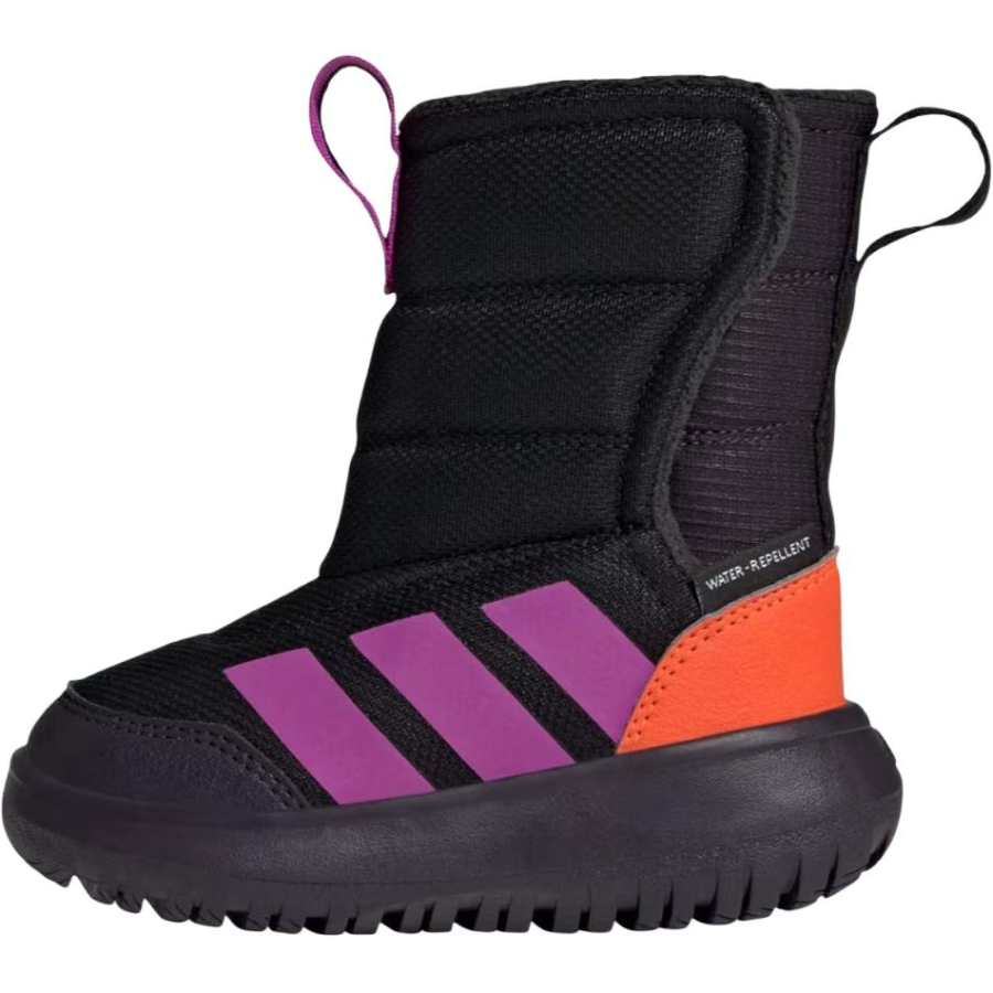 Adidas Adidas WINTERPLAY High top Toddler Shoes Black Infant And Toddler