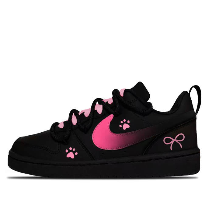 Nike Nike Court Borough Urban Chic Style Prints Leather Slip Resistant Abrasion Resistant Slip Resistant Abrasion Resistant