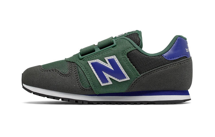 New Balance New Balance NB 373 Hook And Loop Cushioning Low top Kids Lifestyle Shoes Green Blue Kids'