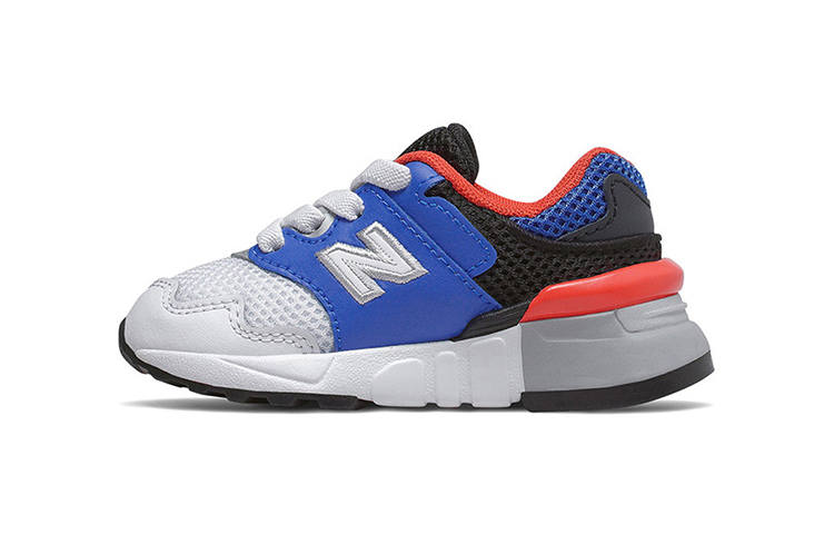 New Balance New Balance Slip Resistant Cushioning Abrasion Resistant Breathable Low top Toddler Shoes Blue White Infant And Toddler