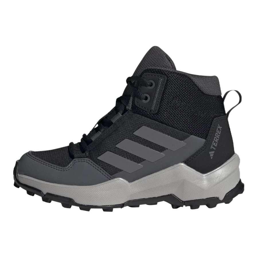 Adidas Adidas Terre Slip Resistant Abrasion Resistant Mid top Kids' Outdoor Shoes Black Gray Kids'