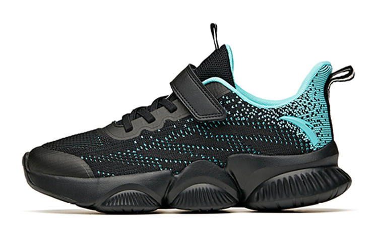 Antakids Anta Low top Running Shoes Black Green Teenagers