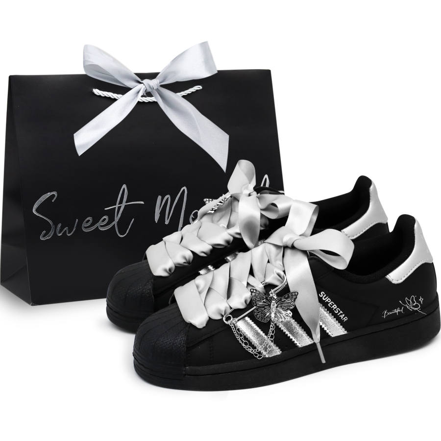 Adidas Originals Superstar 2 Cushioning Abrasion Resistant Cushioning, Wear Resistant Kids' Skateboarding Shoes