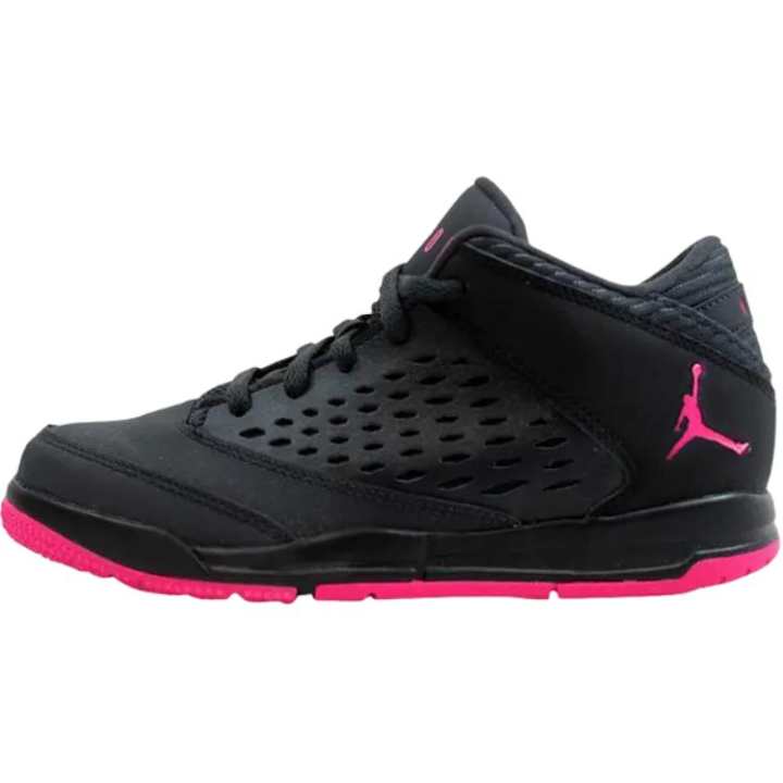 Jordan Jordan Flight Origin 4 Mid top Children's Basketball Shoes Black Kids'