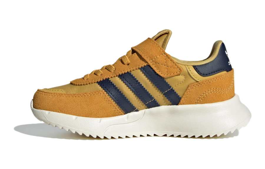 Adidas Originals Retropy F2 Slip Resistant Abrasion Resistant Low top Kids' Running Shoes Brown Kids'