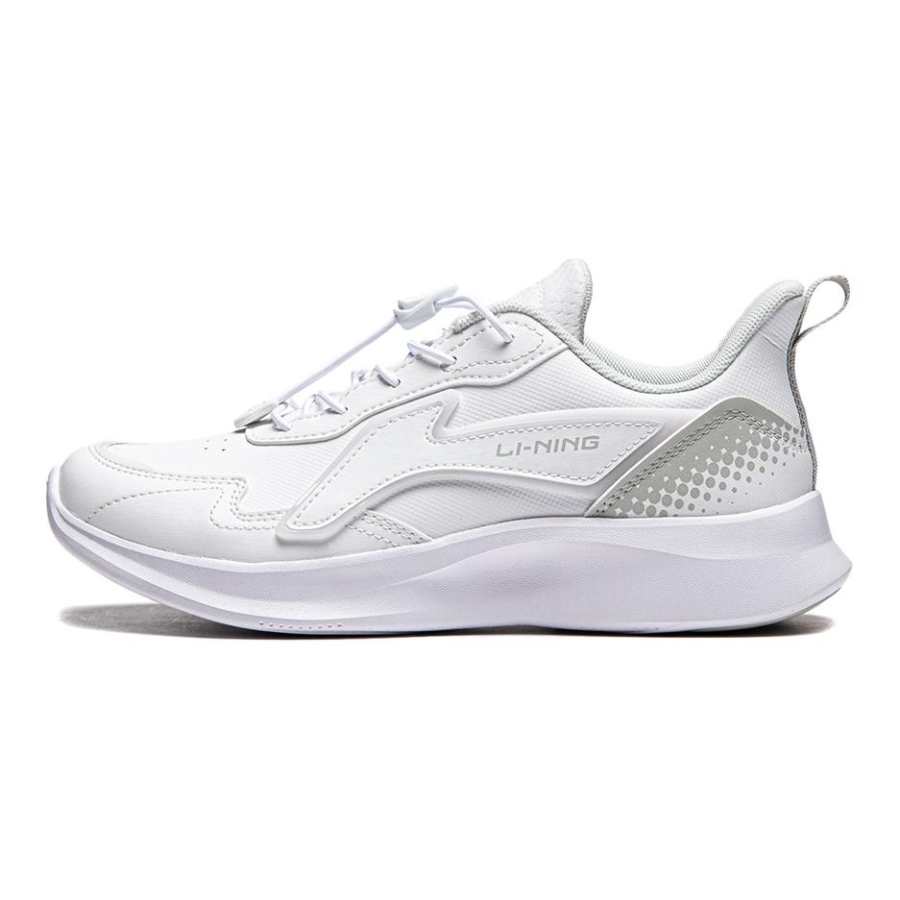 Li-Ning YOUNG Li Ning YOUNG Antelope Crossing 5 Synthetic Leather Comfortable And Breathable Low top Casual Shoes White Unisex