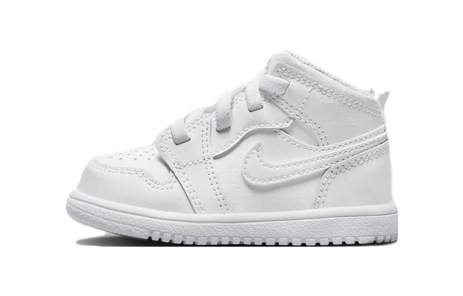 Jordan Jordan Air Jordan 1 Mid Alt Slip Resistant Abrasion Resistant Low top Toddler Shoes White Infant And Toddler