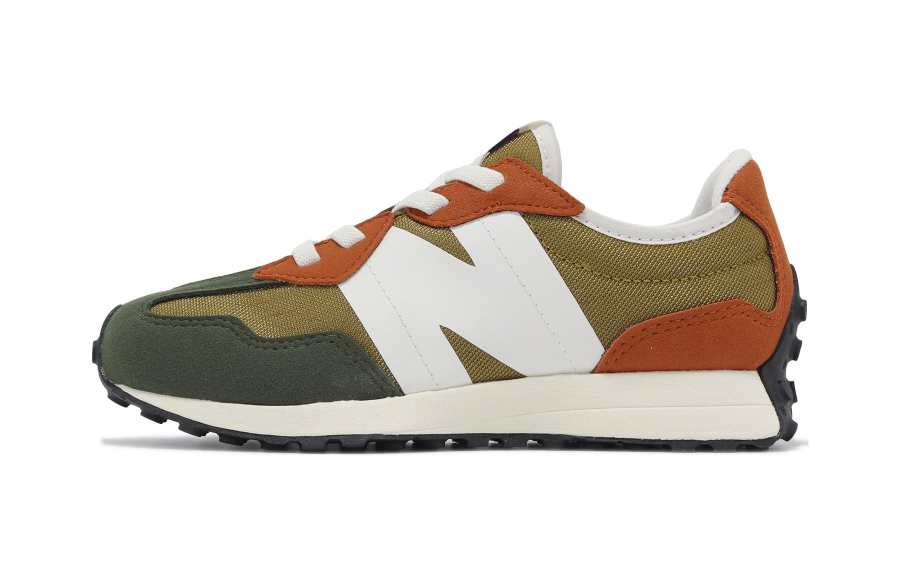 New Balance New Balance NB 327 Low top Kids Lifestyle Shoes Green Brown Pre school