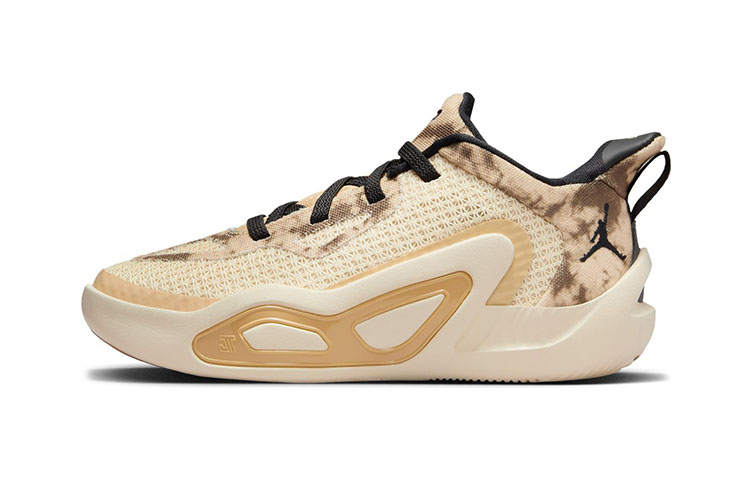 Jordan Jordan Tatum 1 Tatum 1 Cushioning Low top Children's Basketball Shoes Sesame Brown Kids'