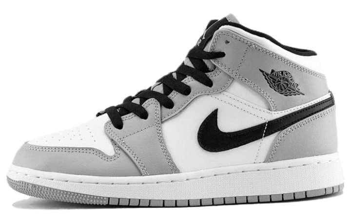 Jordan Jordan 1 Mid Light Smoke Grey GS