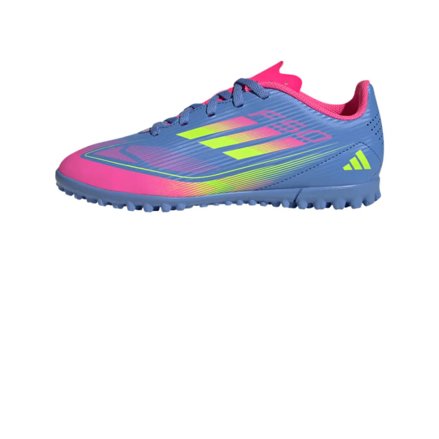 Adidas Adidas F50 CLUB Kids' Soccer Shoes Blue Pink Kids'
