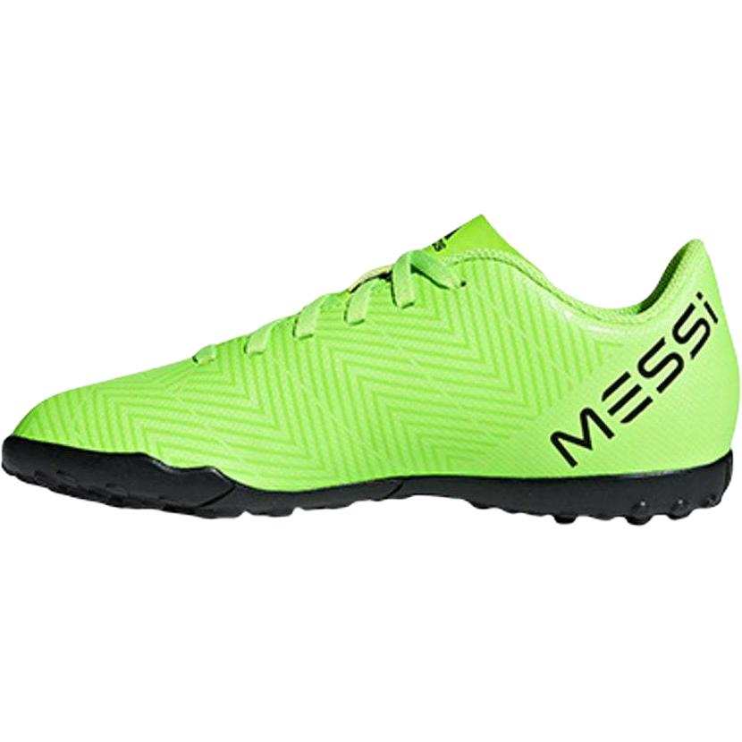 Adidas Adidas Slip Resistant Abrasion Resistant Low top Kids' Soccer Shoes Green Kids'