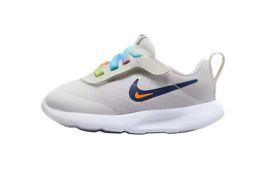 Nike Nike Abrasion Resistant Low top Sports Casual Shoes Gray Blue Infant And Toddler