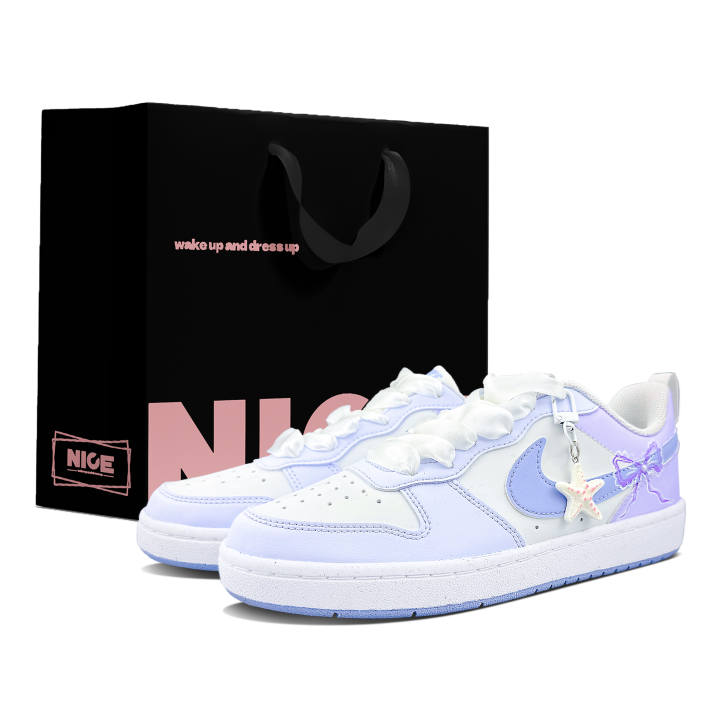 Nike Nike Court Borough Low 2 Leather Slip Resistant Abrasion Resistant Slip Resistant Abrasion Resistant Low top