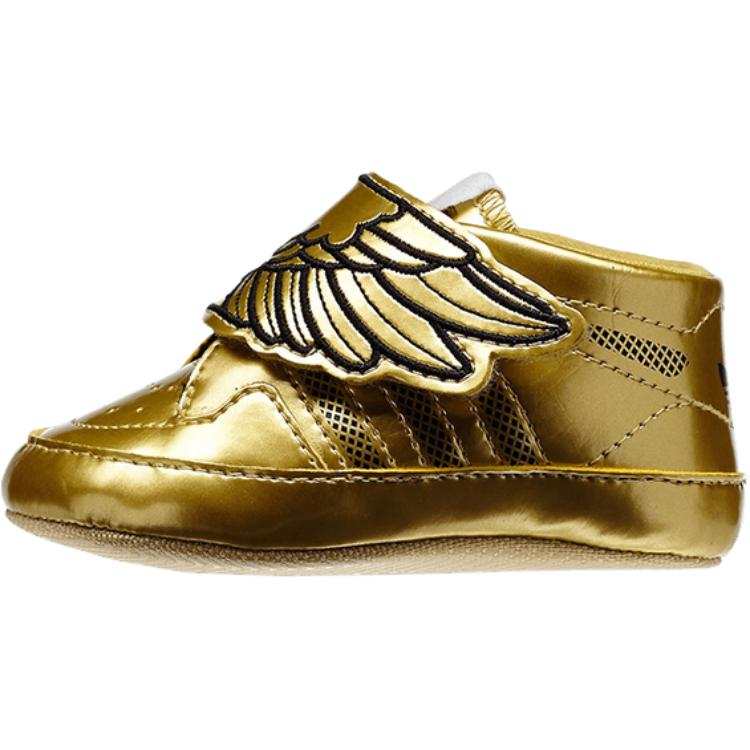 Adidas Adidas JS Wings Anti Kick And Abrasion Resistant Low top Toddler Shoes Gold Infant And Toddler