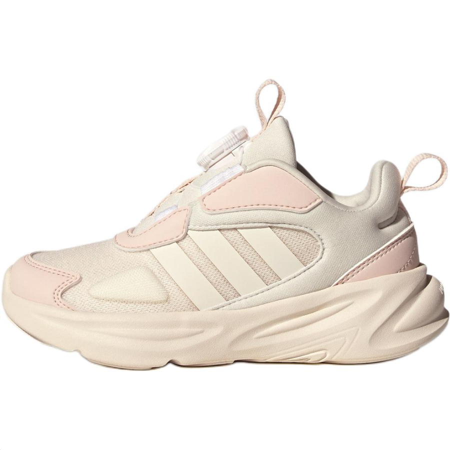 Adidas Adidas Ozelle Breathable Low top Kids' Running Shoes Beige Pink Kids'