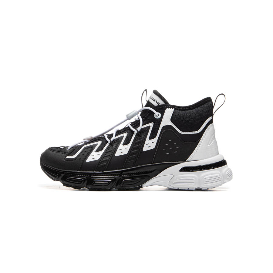 Li-Ning YOUNG Li Ning YOUNG Sports Life Collection Comfortable And Trendy Slip Resistant Abrasion Resistant Mid top