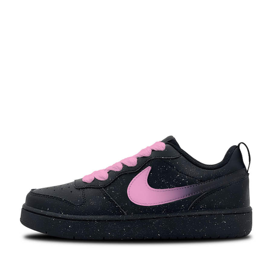 Nike Nike Court Borough Sweetheart Leather Slip Resistant Abrasion Resistant Low top Kids' Skateboarding Shoes