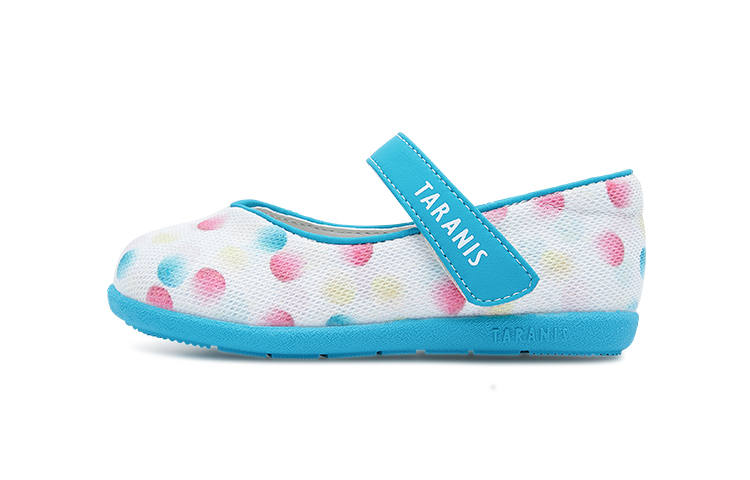 TARANIS Spring Fall Hanfu Slip Resistant Cushioning Slip Resistant Cushioning Low top Casual Shoes White Blue Kids'