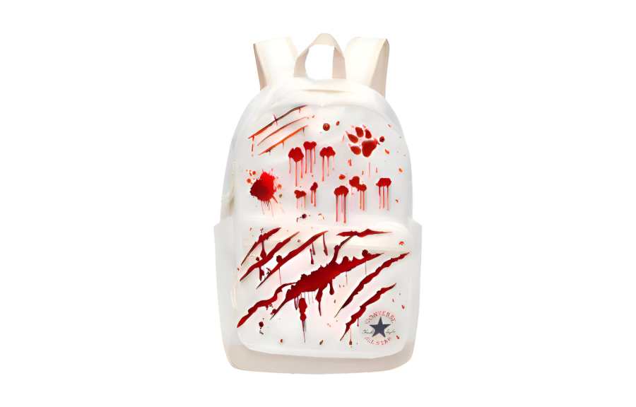 Converse Converse Polyester Backpack Regular Unisex Feather White