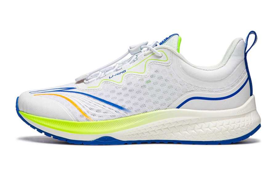 Li-Ning YOUNG Li Ning YOUNG Light Leap 1.0 Low top Running Shoes White Blue Unisex