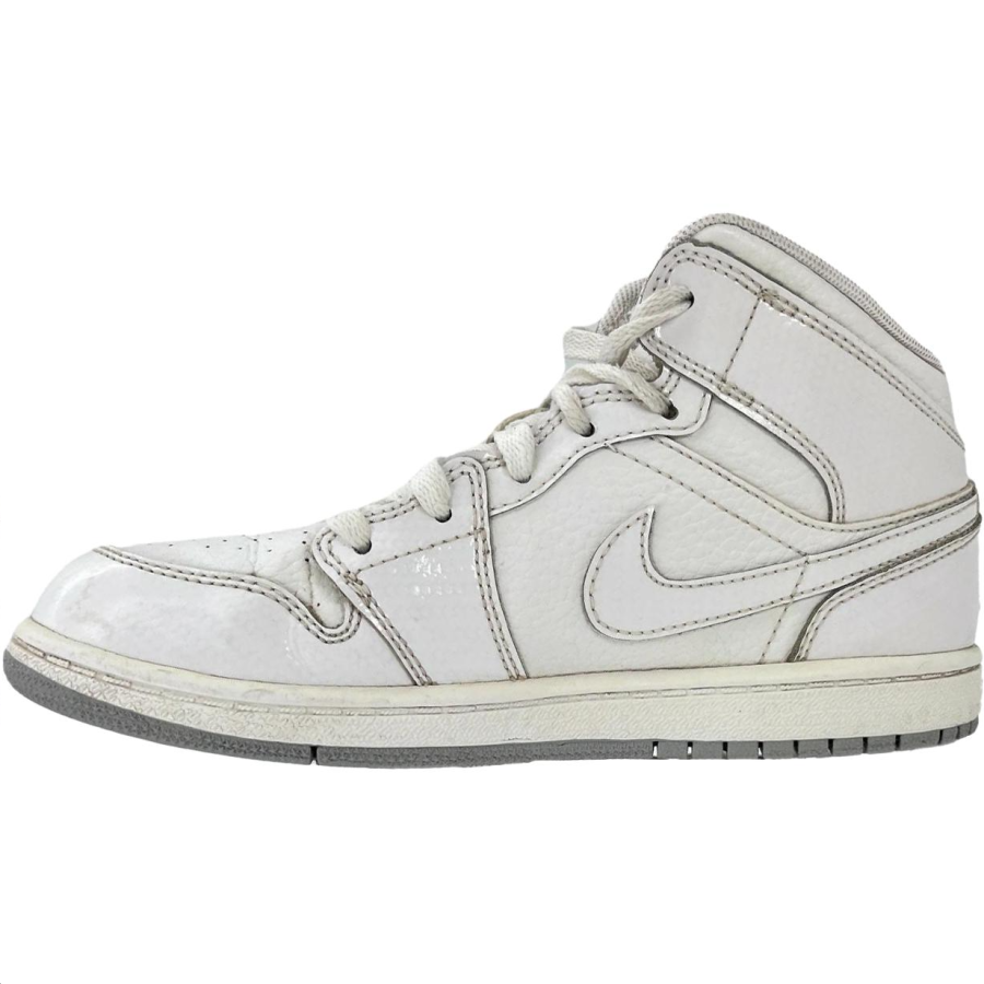 Jordan Jordan Air Jordan 1 High top Basketball Shoes White Kids'