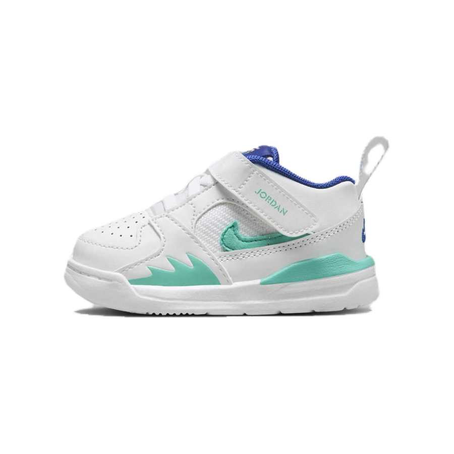 Jordan Jordan Stadium 90 Slip Resistant Abrasion Resistant Low top Toddler Shoes White Green Infant And Toddler