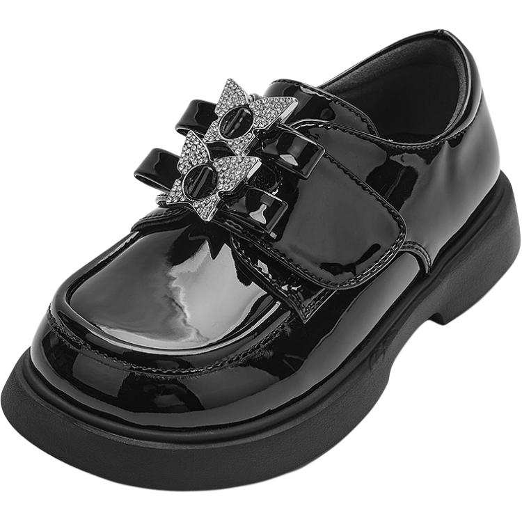 BALABALA ACCOMPANY GROWTH Synthetic Leather, Textile Anti Kick Lightweight Cushioning Kids' Leather Shoes Kids'
