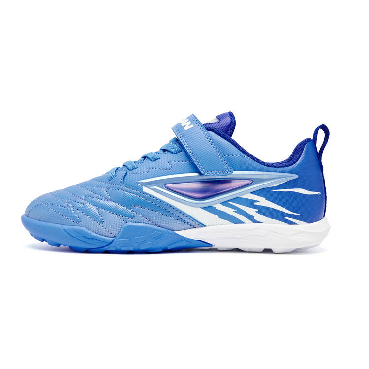 QIAODAN Low top Soccer Shoes Blue Teenagers