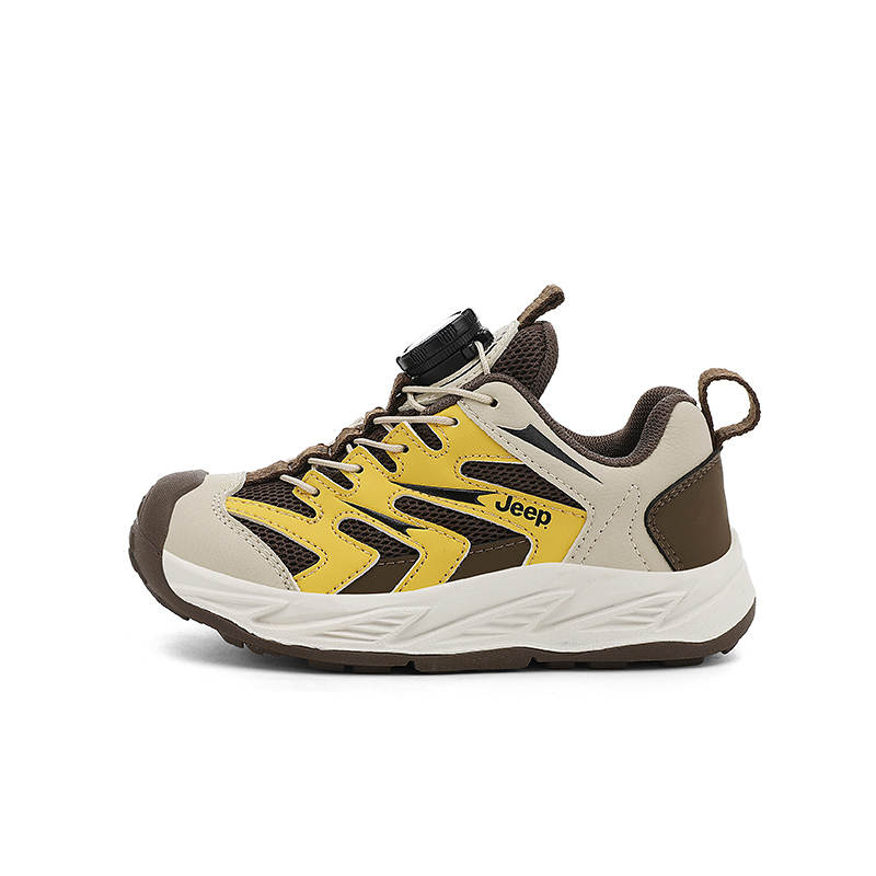Jeep Galloping Wind 3.0 Synthetic Leather, Textile Slip Resistant Breathable Lightweight Cushioning