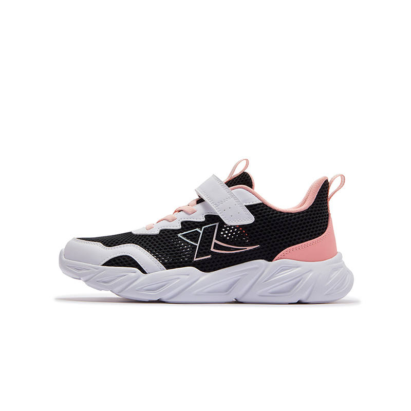 XTEP Synthetic Leather, Textile Low top Running Shoes New White Black Romantic Pink Teenagers