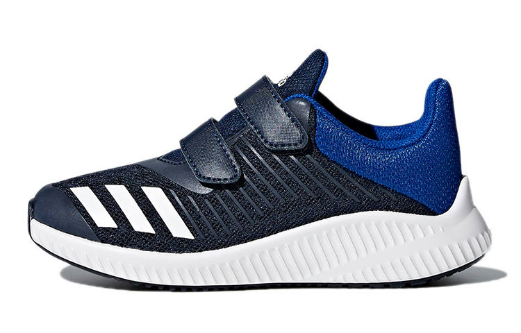 Adidas Adidas Fortarun K Abrasion Resistant Slip Resistant Low top Kids' Running Shoes Dark Blue Kids'