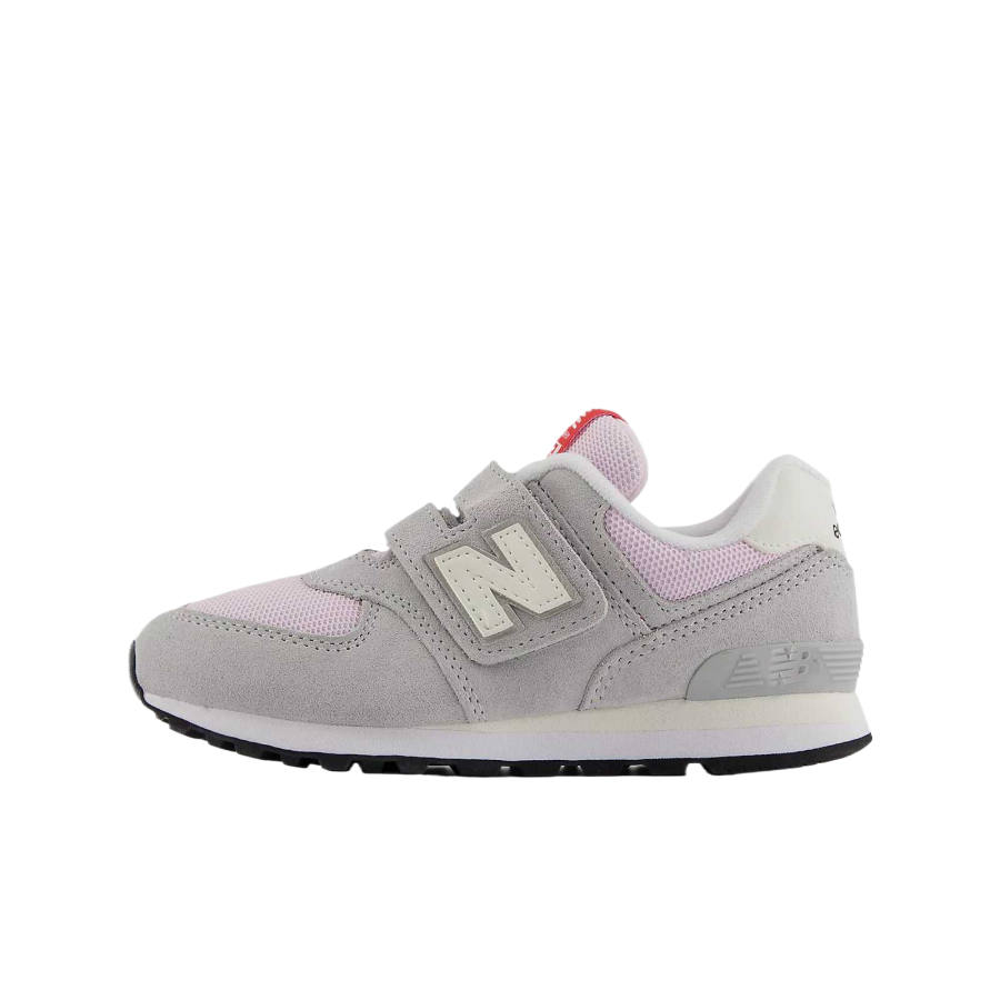 New Balance New Balance Abrasion Resistant Kids' Running Shoes Elegant Gray/Light Pink