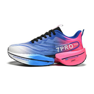 KAXILONG Fabric Rebound Lightweight Cushioning Low top Kids' Running Shoes Electric Glow Teenagers