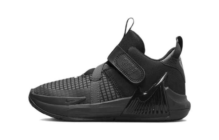 Nike Nike Witness 7 Lebron Cushioning Mid top Basketball Shoes Black Kids'