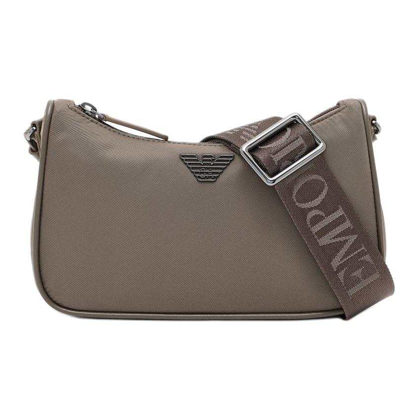 EMPORIO ARMANI Polyamide Crossbody Bags Mini Men's Brown