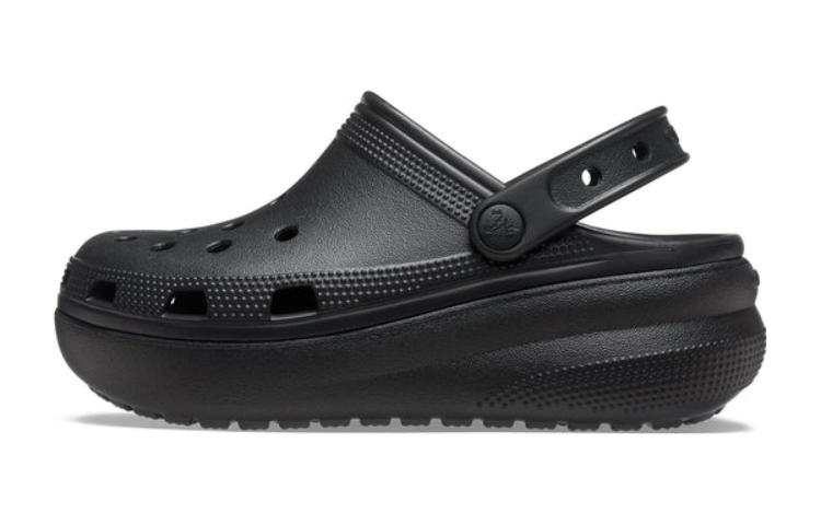 Crocs Crocs Classic Clog Height Increasing Sandal Black Kids'