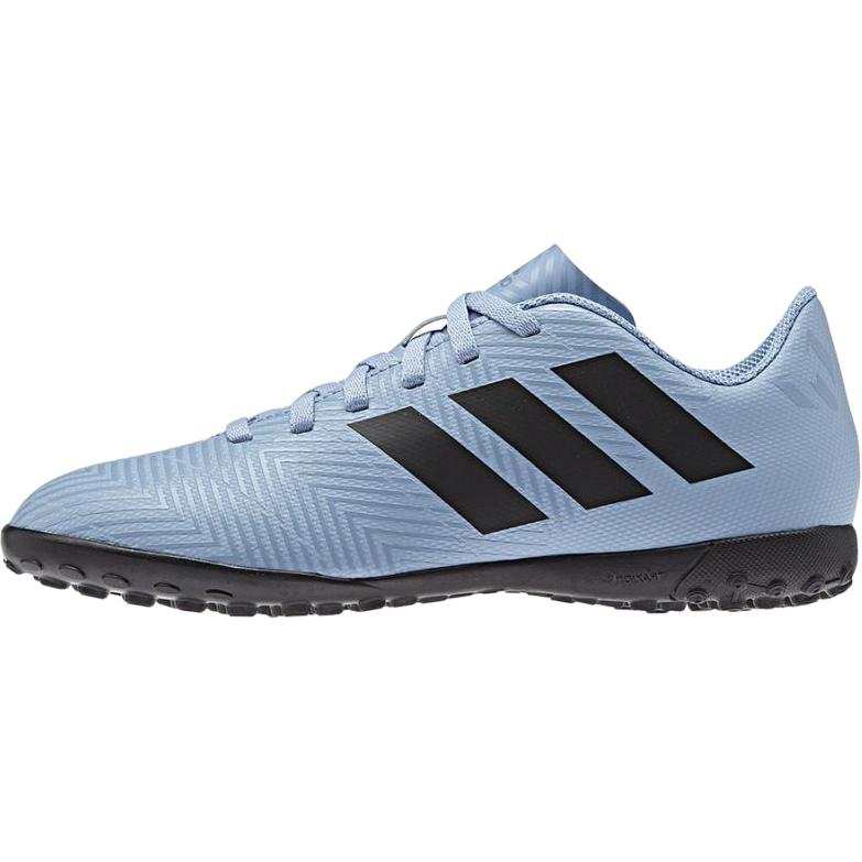 Adidas Adidas Slip Resistant Abrasion Resistant Slip Resistant Abrasion Resistant Low top Kids' Soccer Shoes Blue Kids'