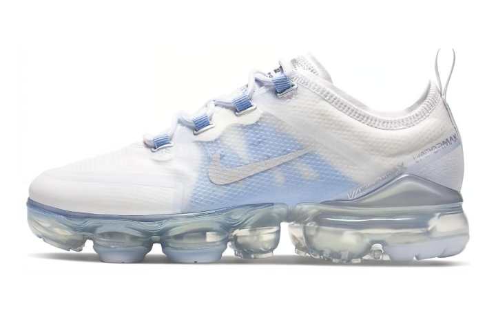 Nike Nike Air VaporMax 2019 White Metallic Silver GS