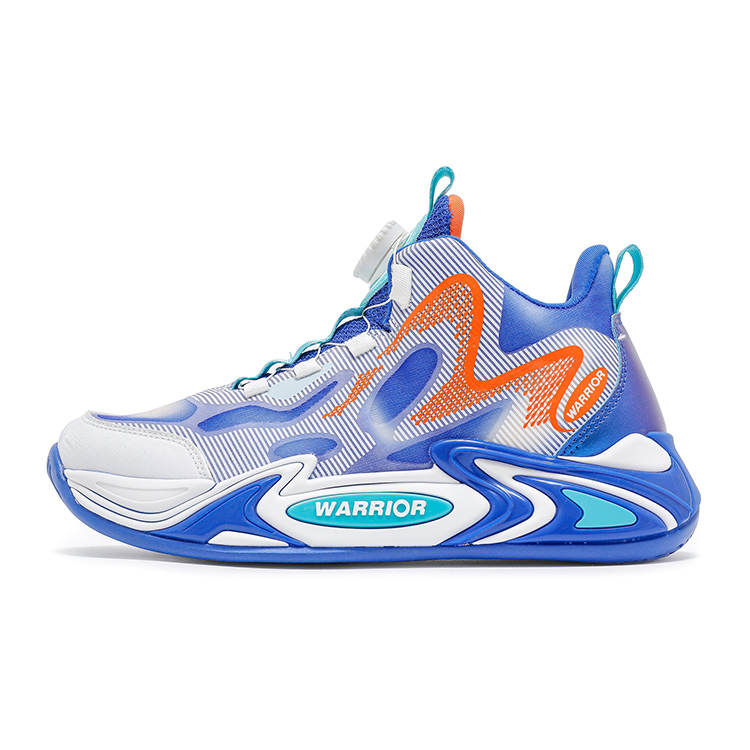 Warrior Breathable High top Children's Basketball Shoes Children Aged 3 7 Years Old