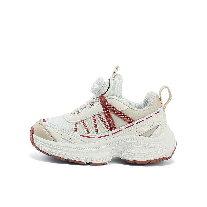 Jeep Low top Kids Lifestyle Shoes Beige Red Kids'