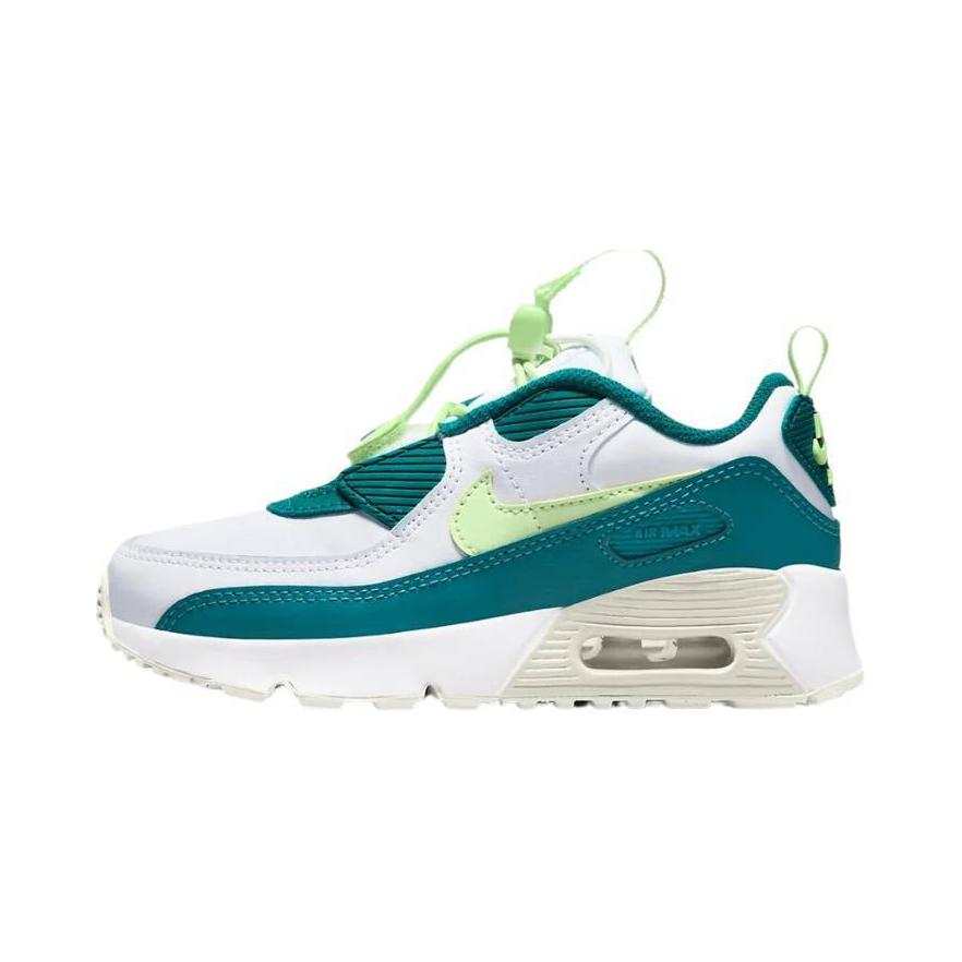 Nike Nike Air Max 90 Toggle SE Abrasion Resistant Abrasion Resistant Low top Kids Lifestyle Shoes White Green