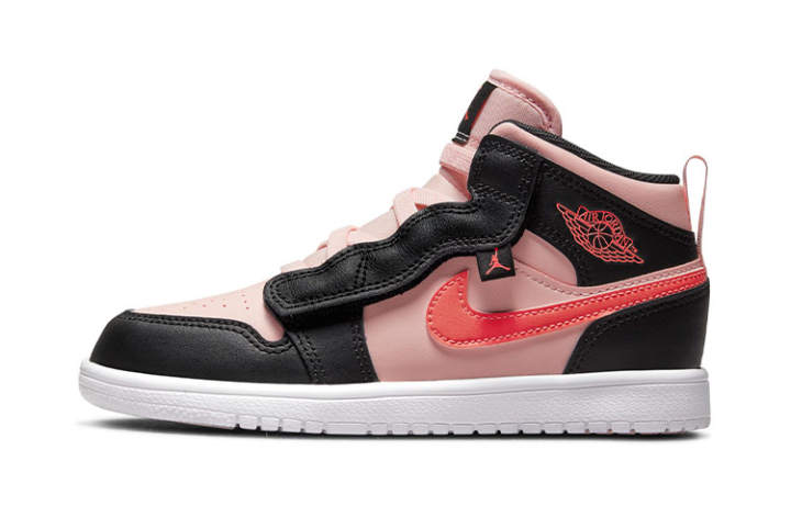 Jordan Air Jordan 1 Mid Black Pink Crimson