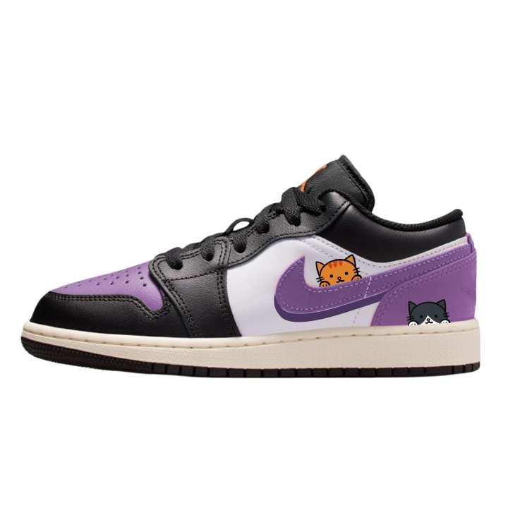 Jordan Jordan Air Jordan 1 Kitten Slip Resistant Kids' Skateboarding Shoes Unisex
