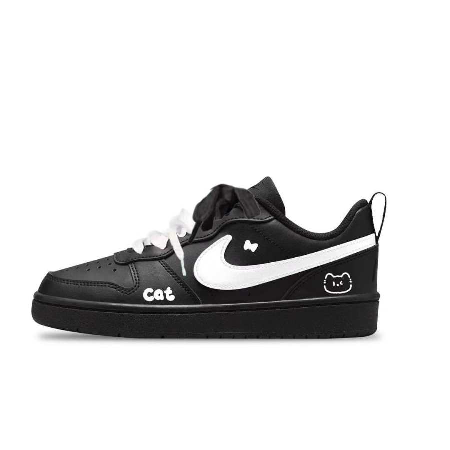 Nike Nike Court Borough Leather Slip Resistant Abrasion Resistant Slip Resistant Abrasion Resistant Low top