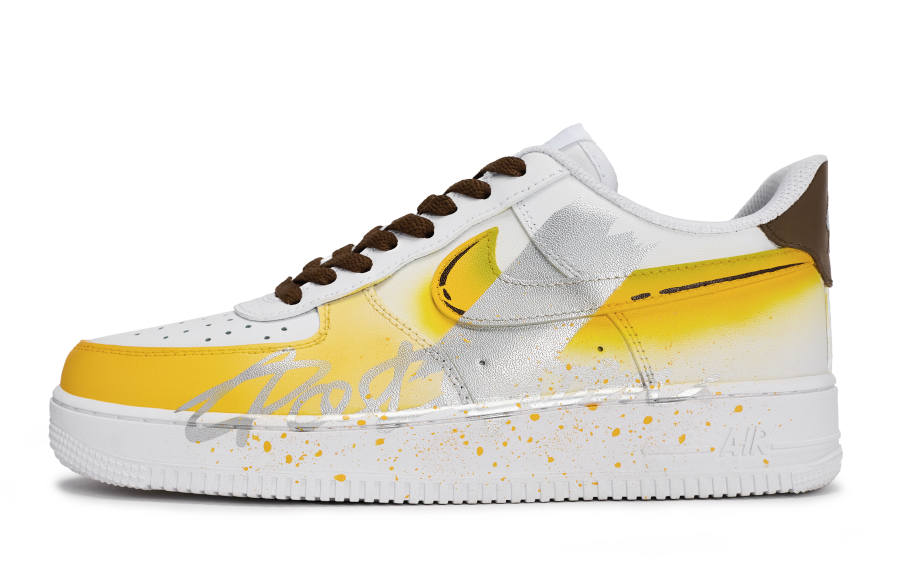 Nike Nike Air Force 1 LE 811 Manufacturing, Dadaism Slip Resistant Slip Resistant Low top Kids' Skateboarding Shoes