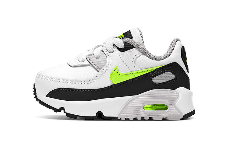Nike Nike Air Max 90 Low top Toddler Shoes Gray Green Black Infant And Toddler