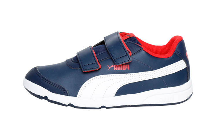 PUMA Stepfleex 2 Sl V Ps Casual Low top Kids' Skateboarding Shoes Dark Blue Children Aged 3 7 Years Old